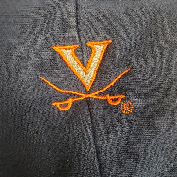 University of Virginia Cavaliers Blue and Orange Hoodie. XL. UVA. B0022 - Picture 8 of 12